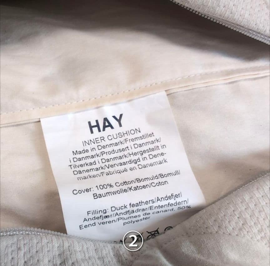 特価！HAY ヘイ メガドット クッション ライトグレー2個セット