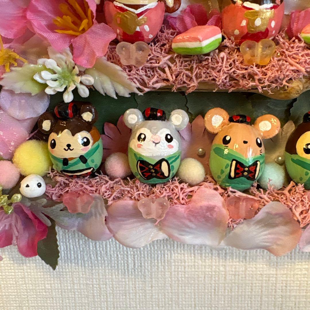 めぐりん☆3月の飾り