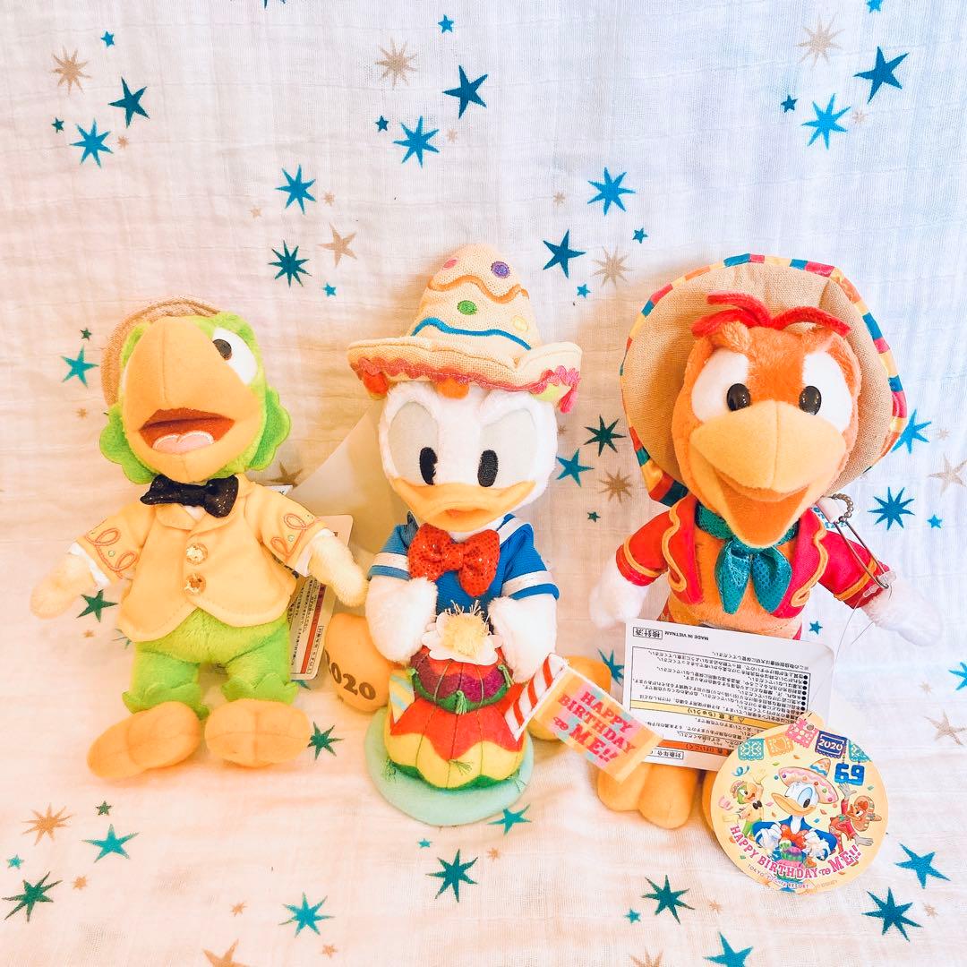 ドナルド バースデー 2020 三人の騎士 ぬいぐるみバッジ ホセ パンチート