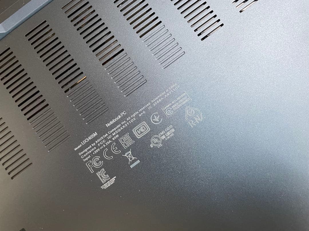 Windowsノート本体 ASUS Zenbook 14 OLED Intel Core Ultra 7