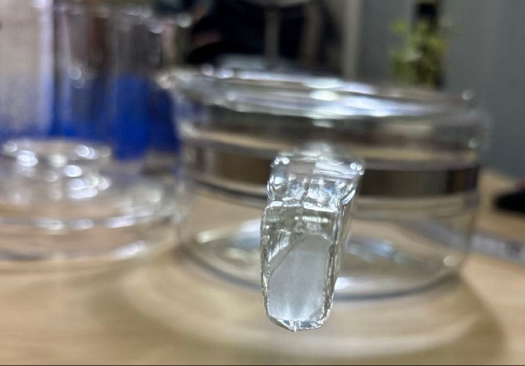 オールド　パイレックス　片手鍋　耐熱ガラス　ビンテージ　アメリカ製