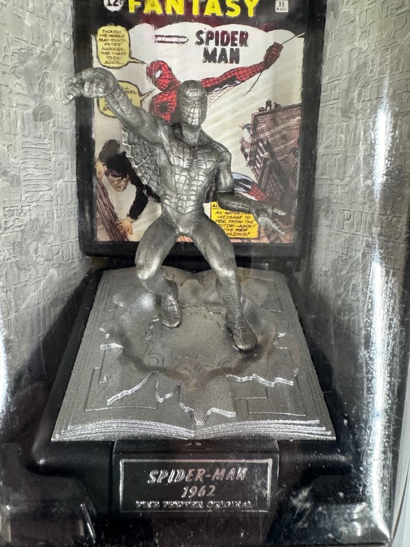 限定版スパイダーマン・ピューター・コミック・チャンピオンズ・フィギュア