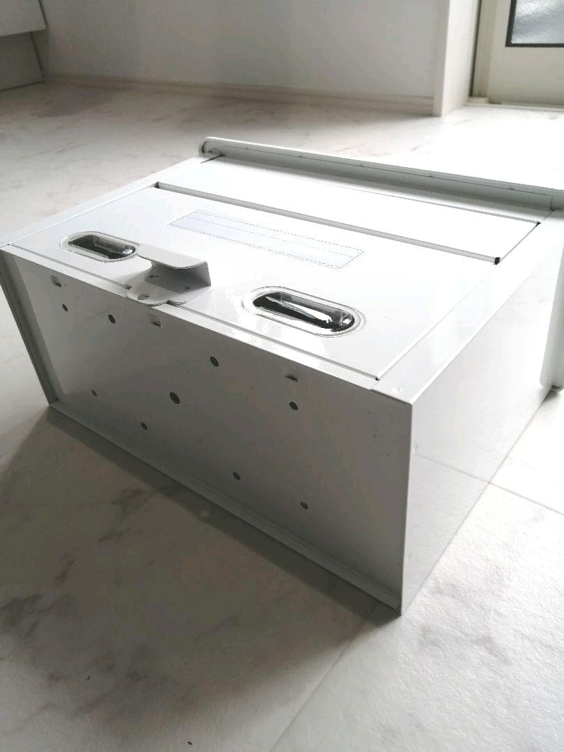美品 郵便受け ポスト A4 ホワイト 白