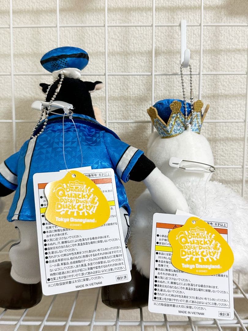 パルパルーザ ドナルド＆ピート ぬいぐるみバッジセット