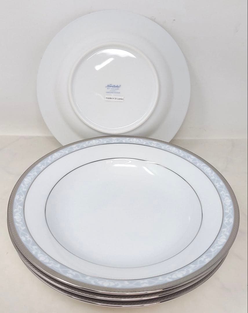 【未使用品】ノリタケ ハンプシャープラチナ 20点セット