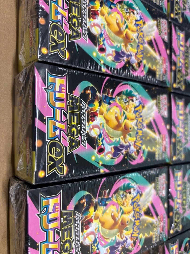 【新品未開封シュリンク付き】ポケモンカードゲーム MEGAドリームex 9box