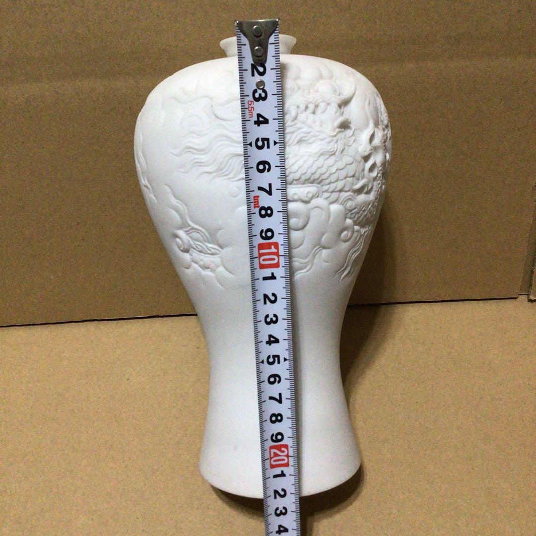 統一教会 大理石 壺 2個セット　ツボ 壷 龍 ドラゴン 彫刻 花瓶 置物