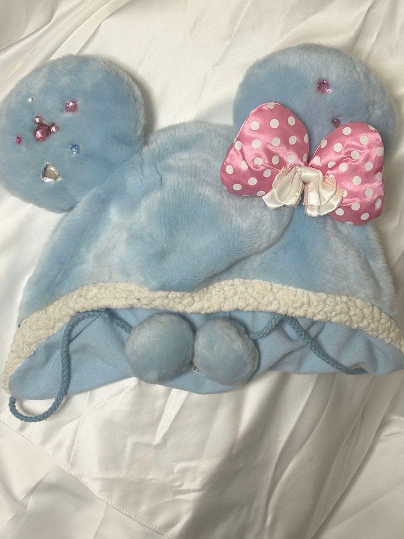限定値下げ ディズニー ファンキャップ 水色