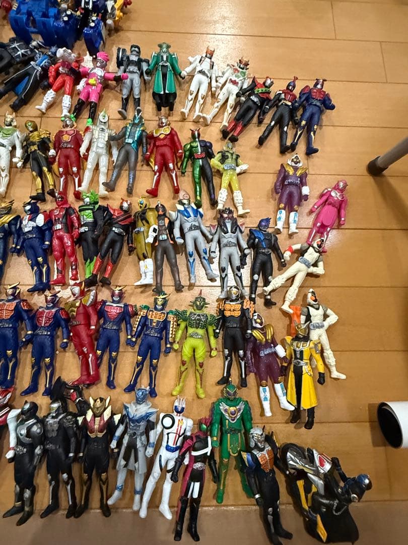 d*9様 仮面ライダー、戦隊系　ミニソフビ