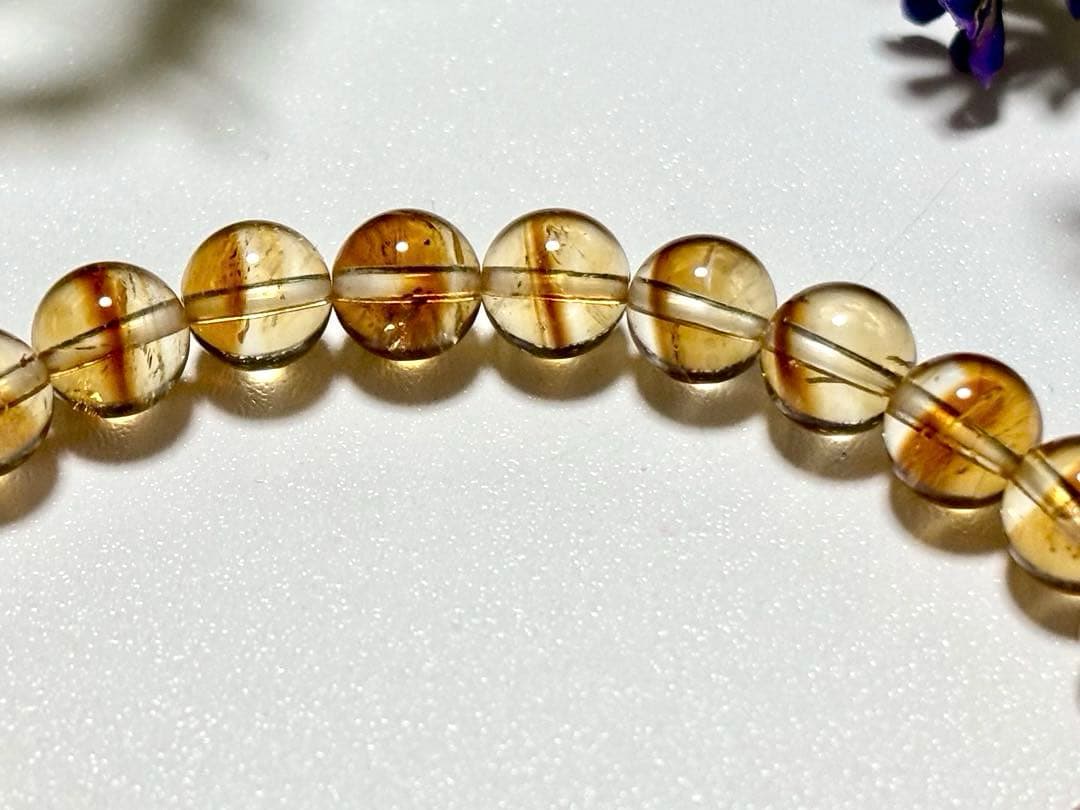 究極品質　幸運と希望の象徴　虹煌めく幻のナチュラルコニャックシトリンファントム