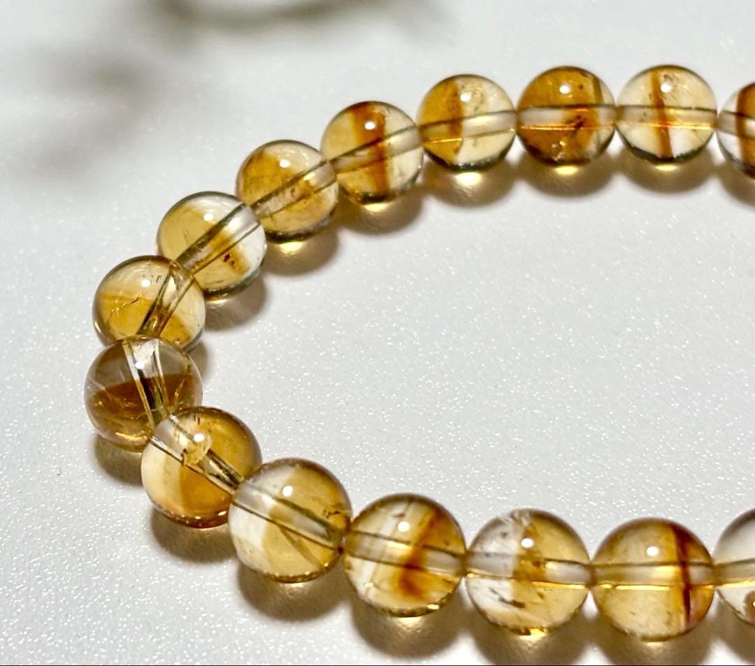 究極品質　幸運と希望の象徴　虹煌めく幻のナチュラルコニャックシトリンファントム