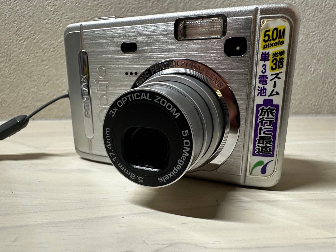完動品【美品】PENTAX Optio S50 デジカメ スマホ転送OK