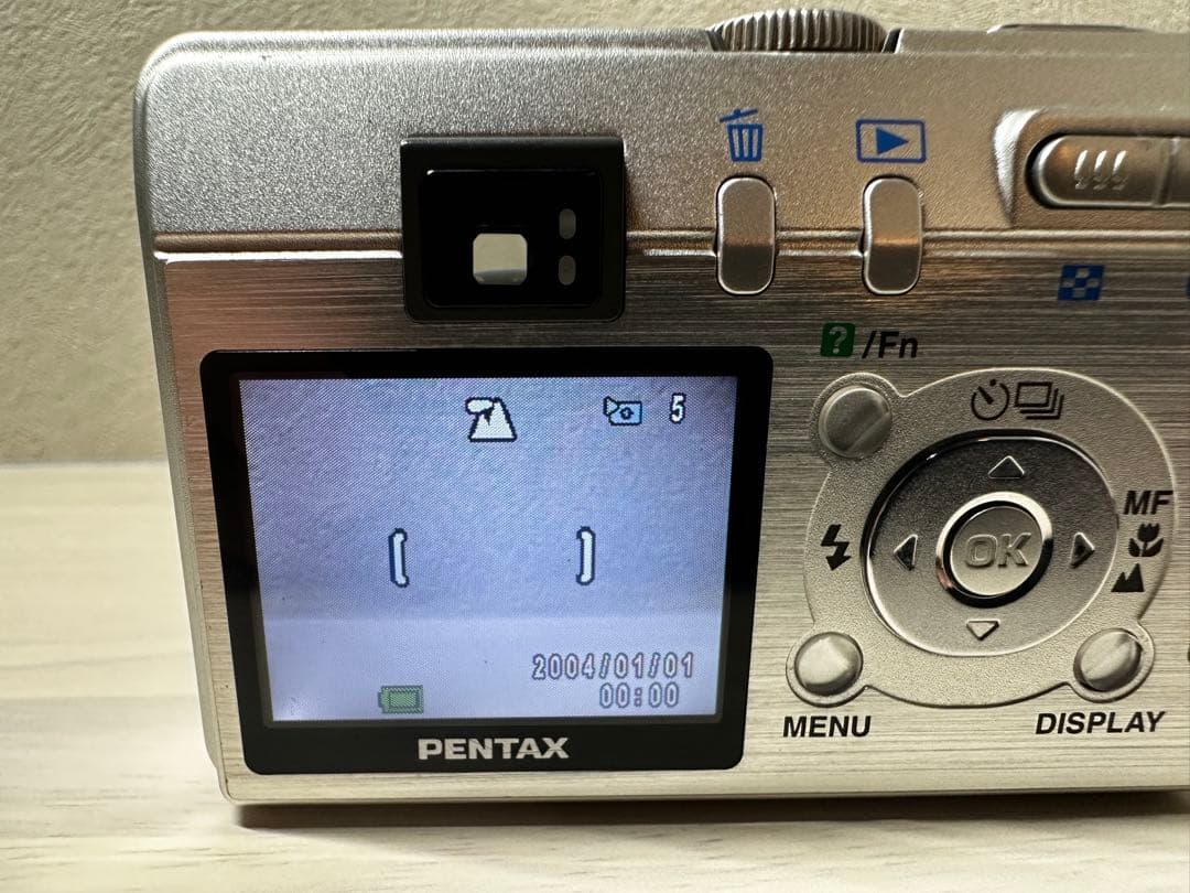 完動品【美品】PENTAX Optio S50 デジカメ スマホ転送OK