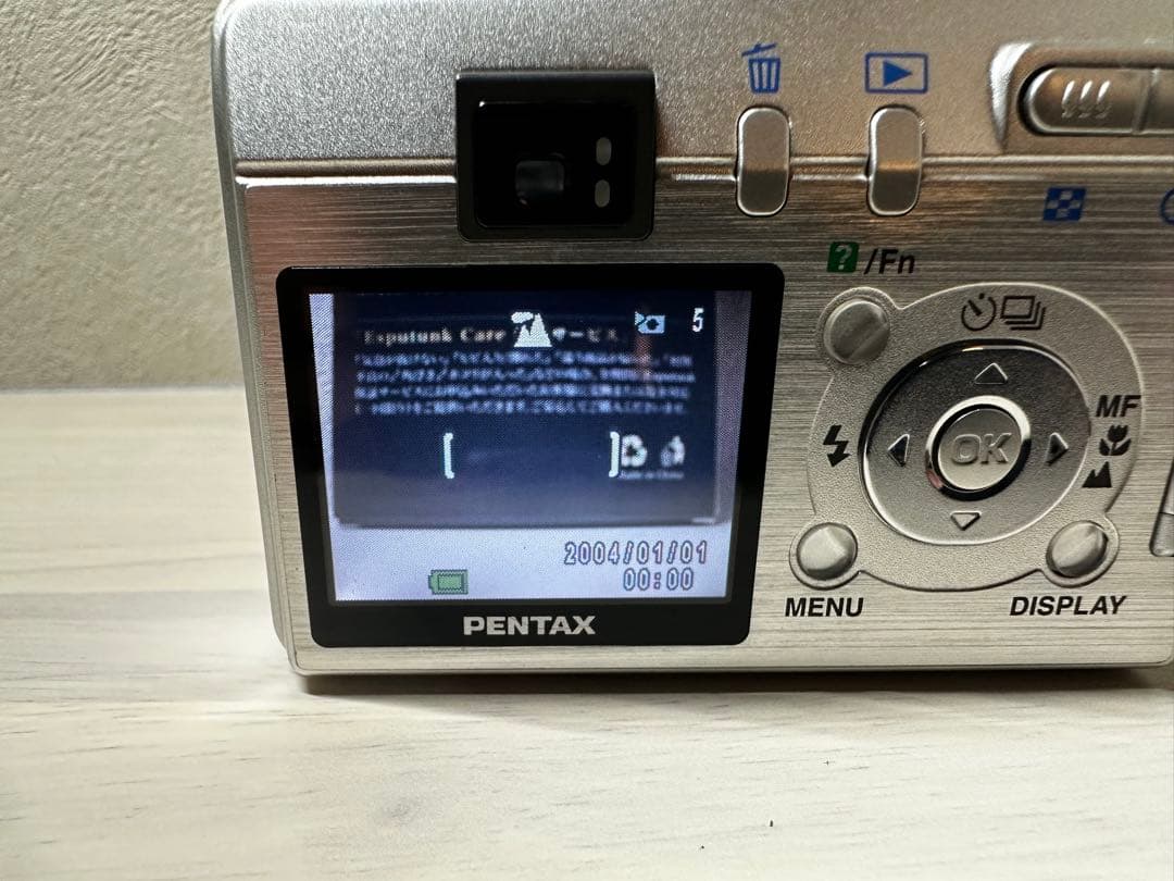完動品【美品】PENTAX Optio S50 デジカメ スマホ転送OK
