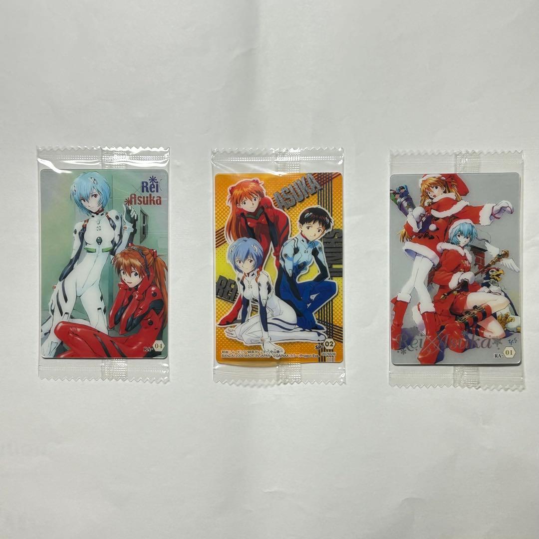 新世紀エヴァンゲリオン ウエハースカード 27枚 未開封 当時物 BANDAI