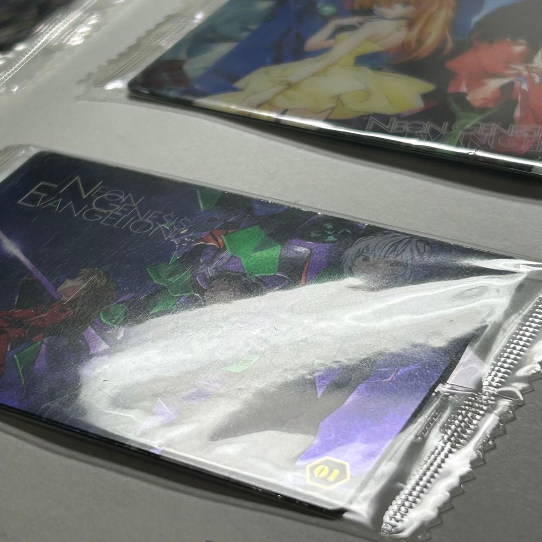 新世紀エヴァンゲリオン ウエハースカード 27枚 未開封 当時物 BANDAI