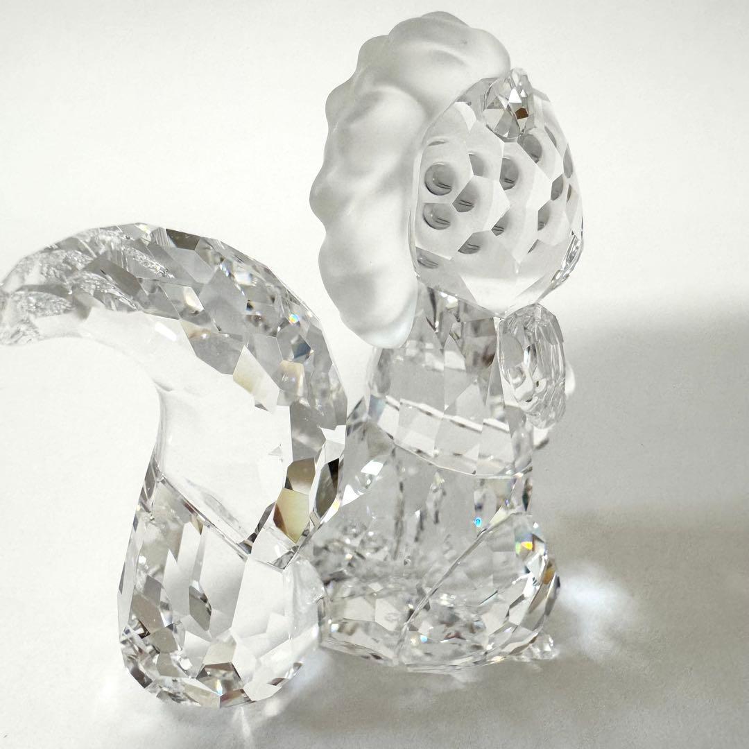 【美品✨廃盤品✨】スワロフスキー バンビ フラワー スカンク ディズニー