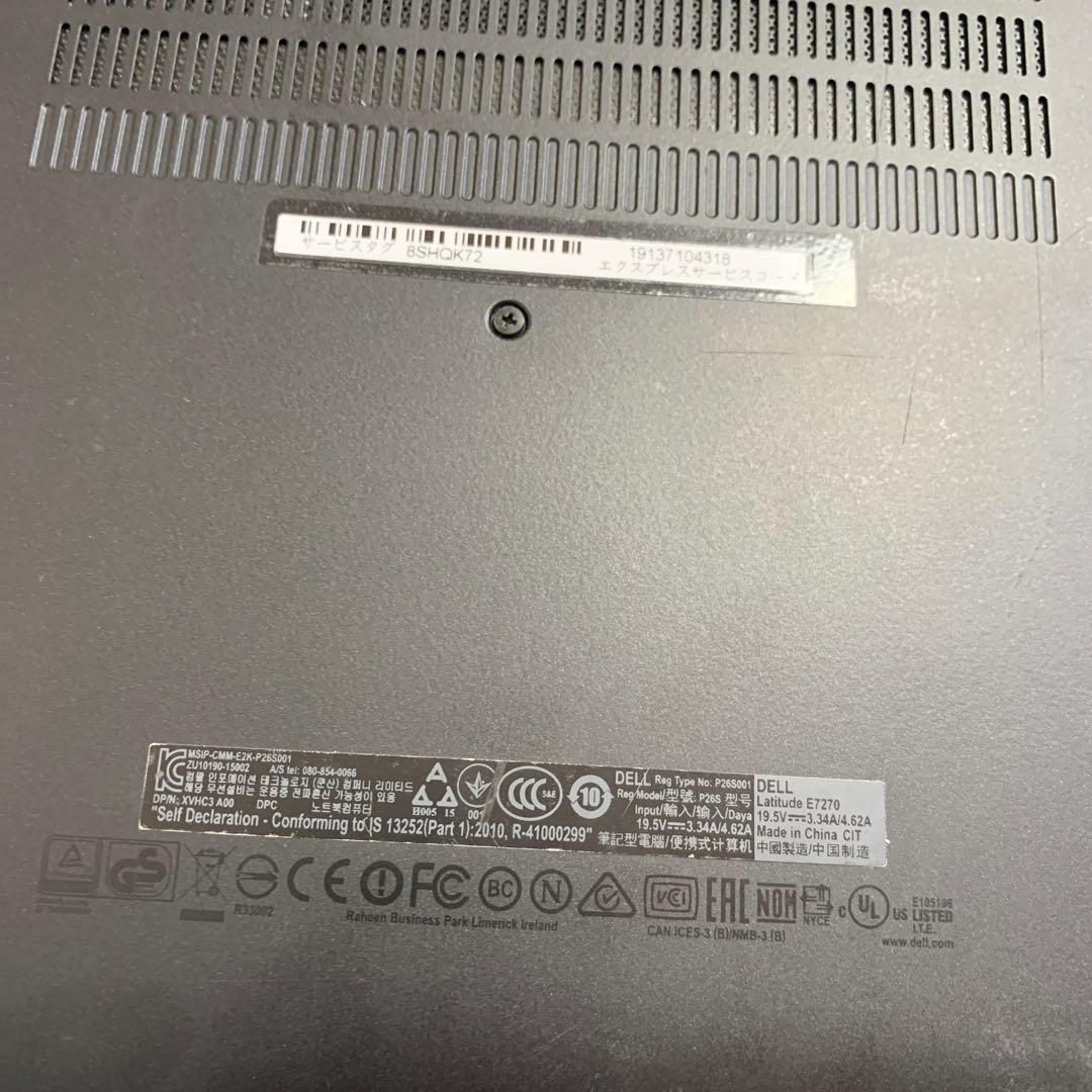 Dell ノートPC 日本語キーボード傷あり　ジャンク