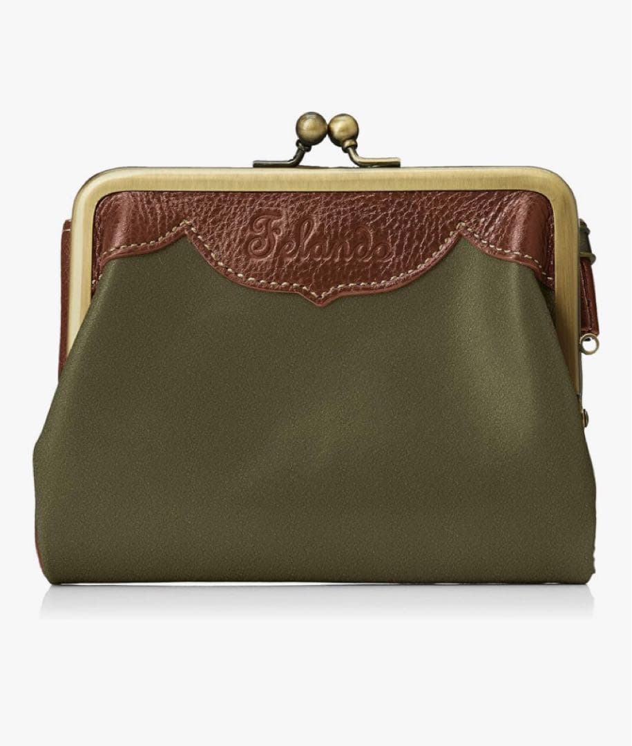 ナダヤ Felando 本革がま口財布 ダコタ