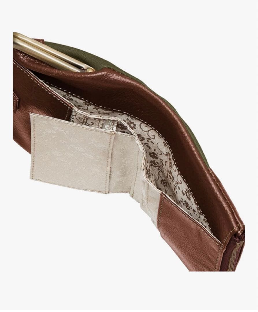 ナダヤ Felando 本革がま口財布 ダコタ