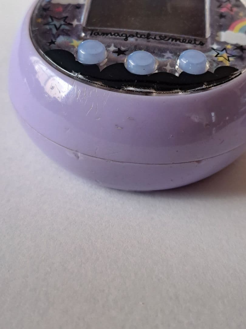 バンダイ たまごっちみーつ マジカルみーつver. パープル　ストラップ付き