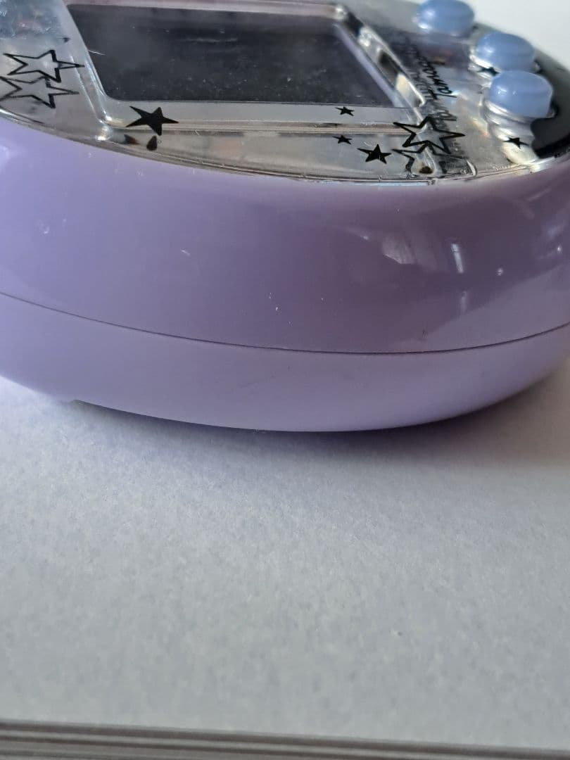 バンダイ たまごっちみーつ マジカルみーつver. パープル　ストラップ付き