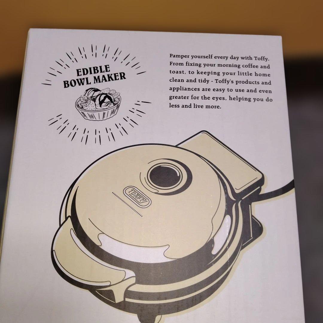 Toffy 濃厚水切りヨーグルトメーカー 　食べられる器メーカー　全4点　新品