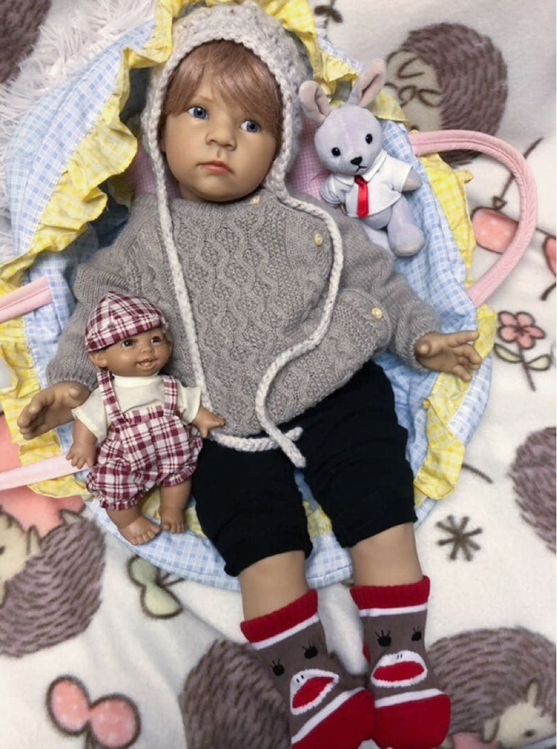 専用♡ドイツ製、スペイン製アーティストドール　Eリボーンドール