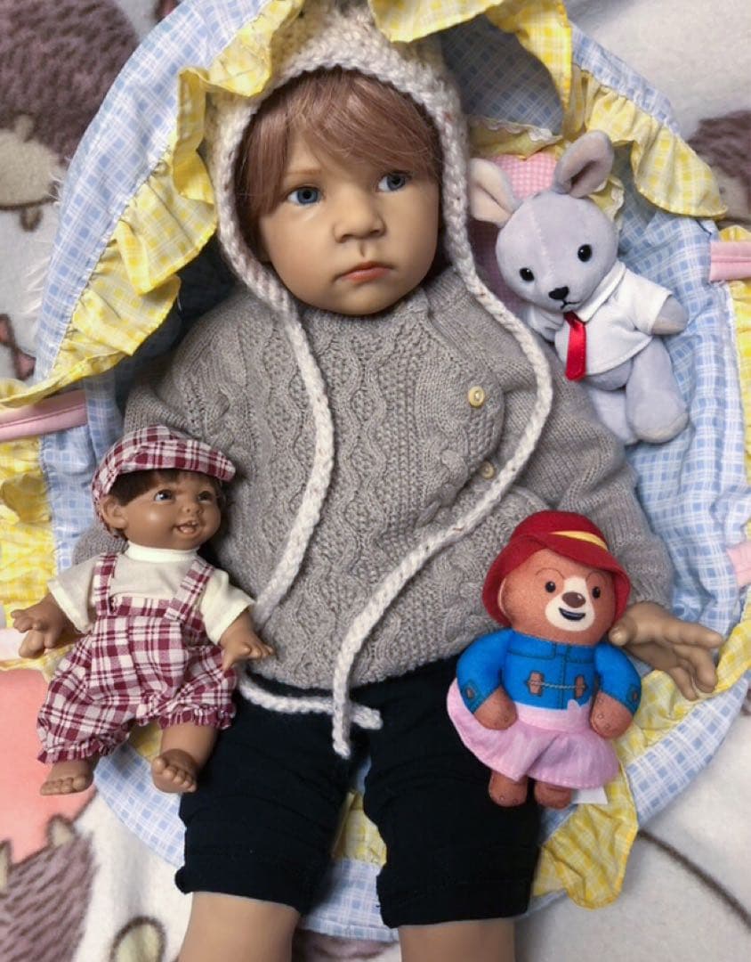 専用♡ドイツ製、スペイン製アーティストドール　Eリボーンドール