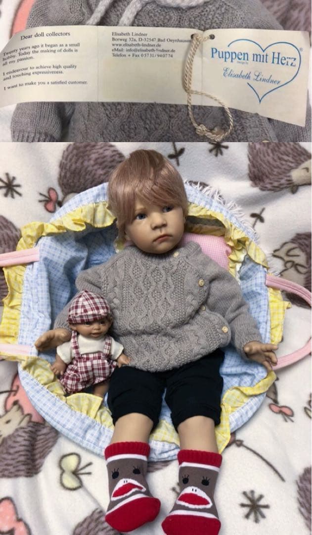 専用♡ドイツ製、スペイン製アーティストドール　Eリボーンドール