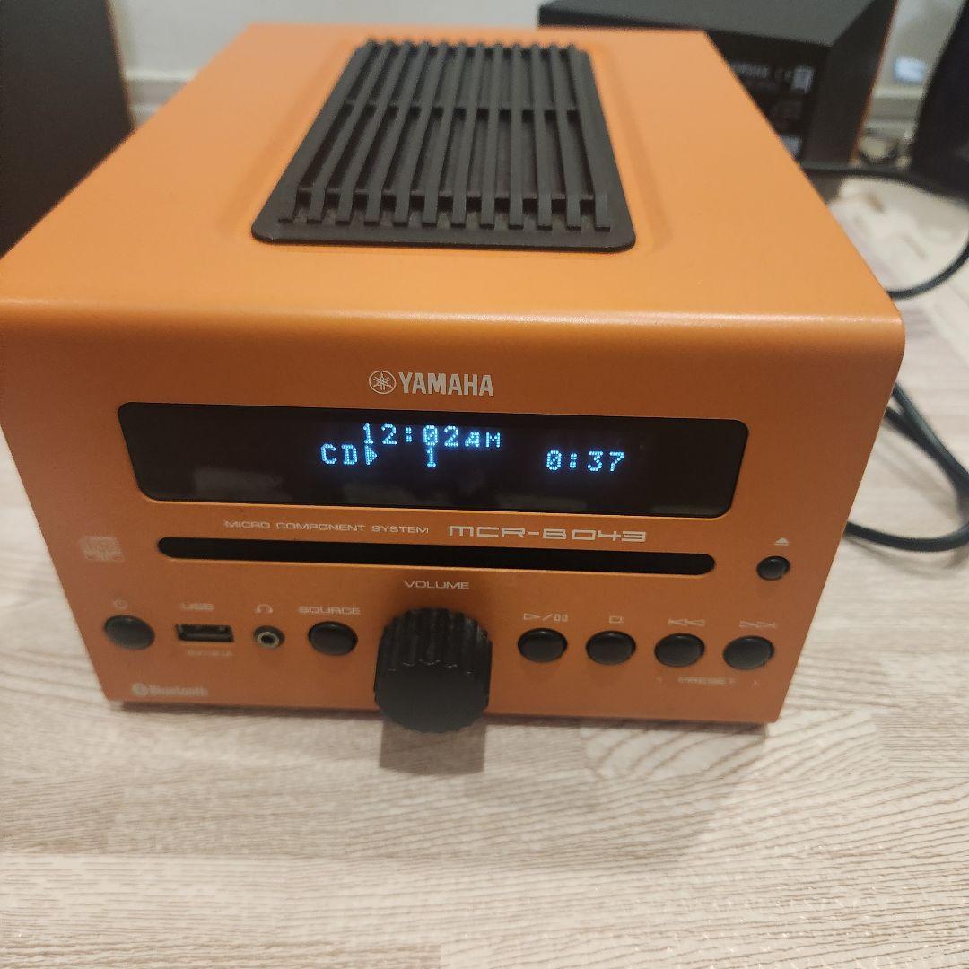 YAMAHA ヤマハ マイクロコンポ　MCR-B043 オレンジ