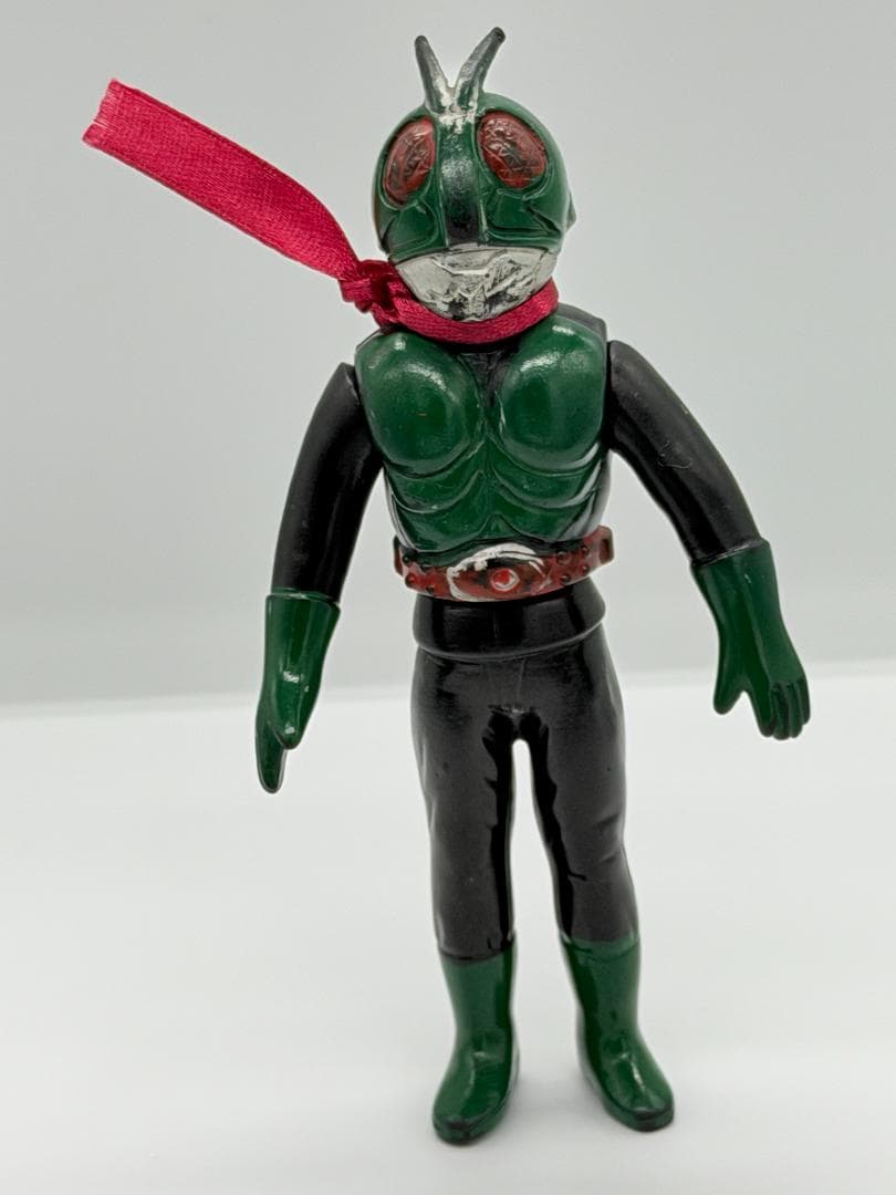 旧バンダイ製 仮面ライダー ソフビ フィギュア　14cm　当時物　レア　希少