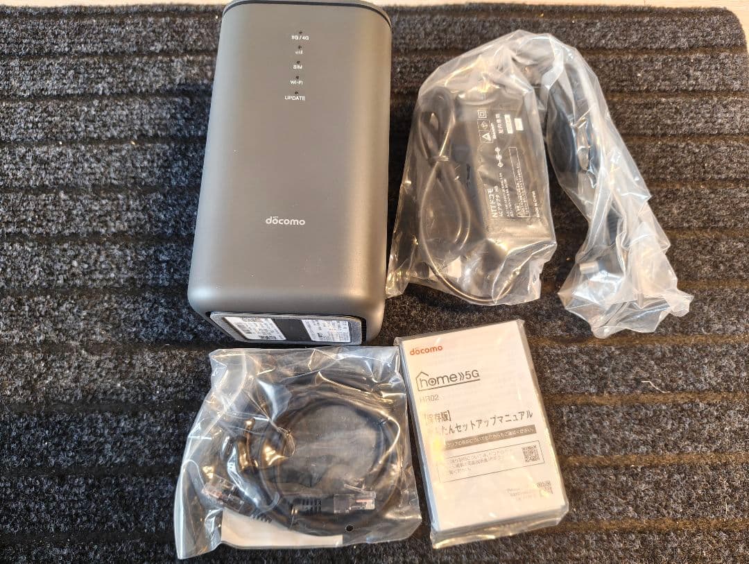 docomo  5G HR02ホームルーター