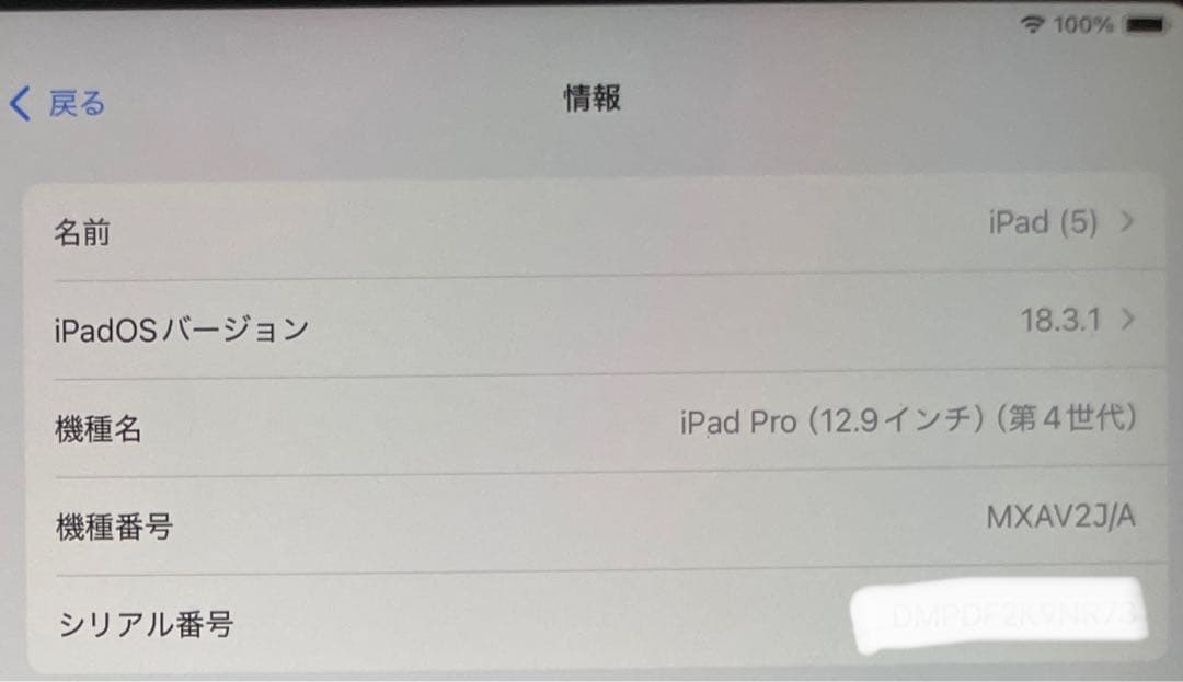 i pad pro 12.9inc 512GB 第4世代 pencil付