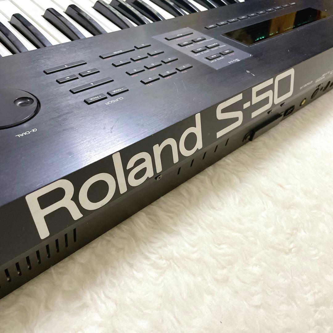 Roland S-50 デジタルサンプリングキーボード シンセサイザー