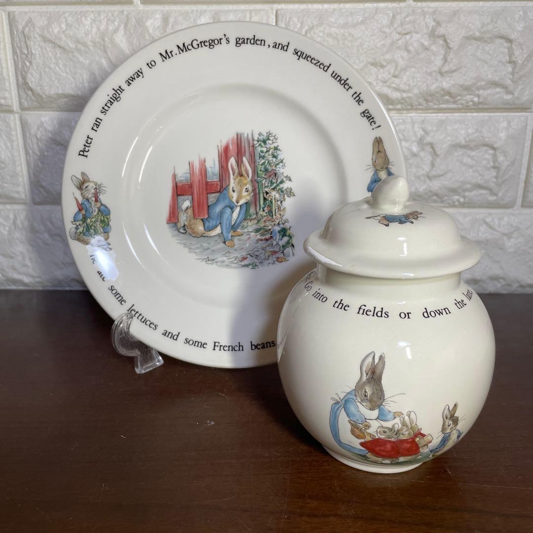 ウェッジウッド ピーターラビット 食器6点セット　旧刻印有
