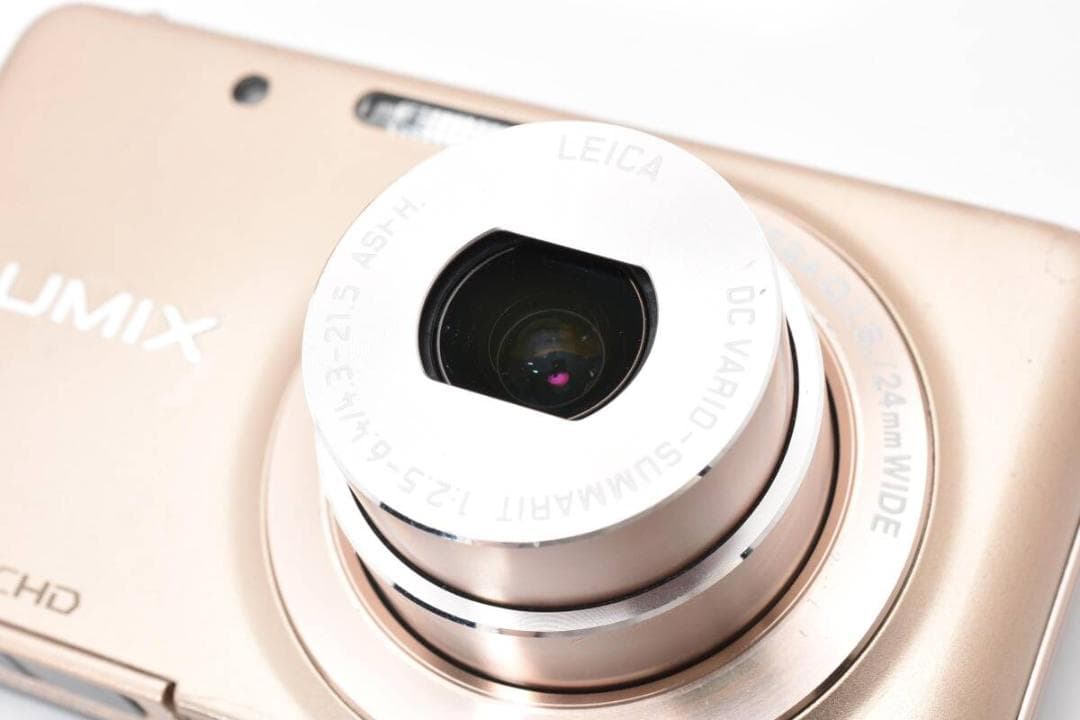 美品　Panasonic LUMIX DMC-FX80 ゴールド ＃A370