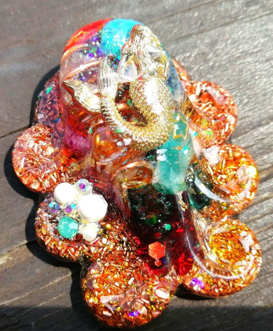 オクトパス✧MERMAID✧たこさんのオルゴナイト❤りかさん❤専用です