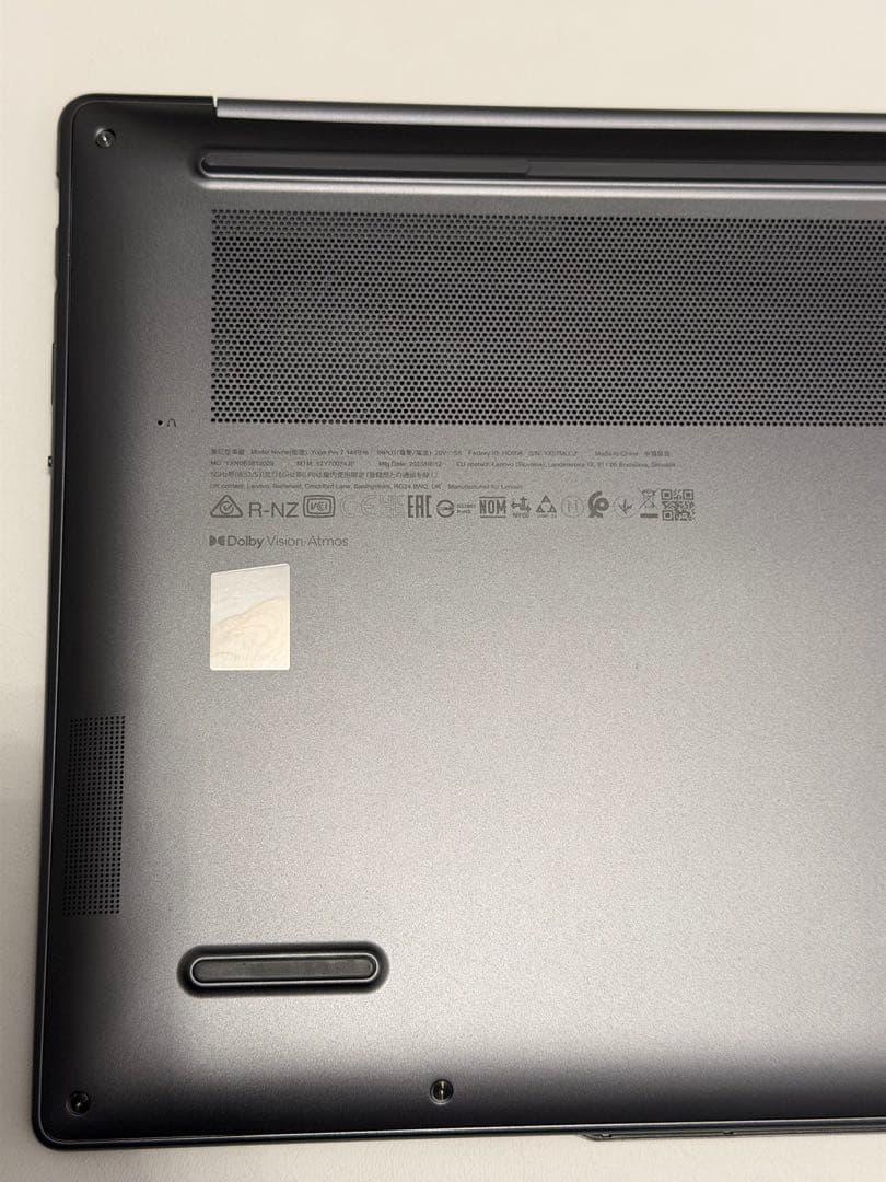 超美品LENOVO Yoga Pro7 i5-13500H 16GB 512GB