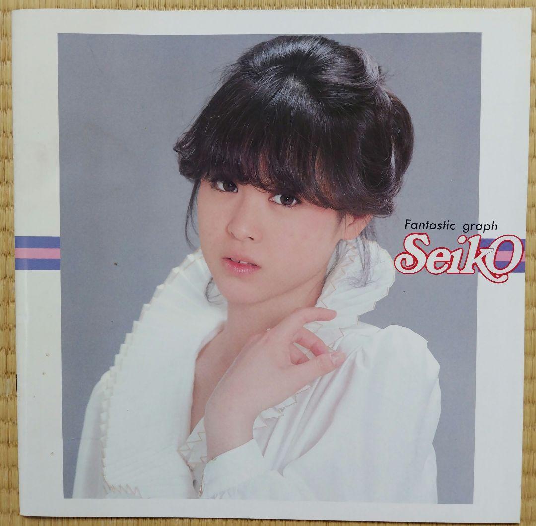 松田聖子 写真集 コンサートパンフレット 30センチ×30センチ 全20ページ