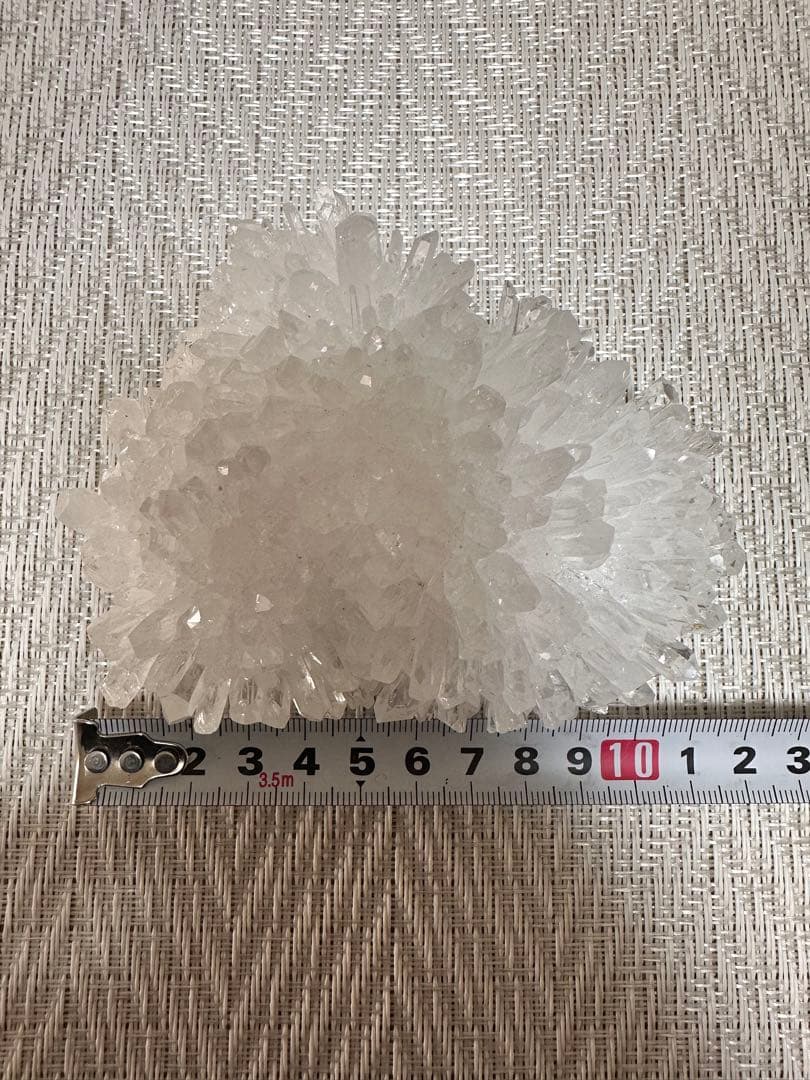 希少 四川省産 菊花水晶 フラワークォーツ クリスタルクラスター 628