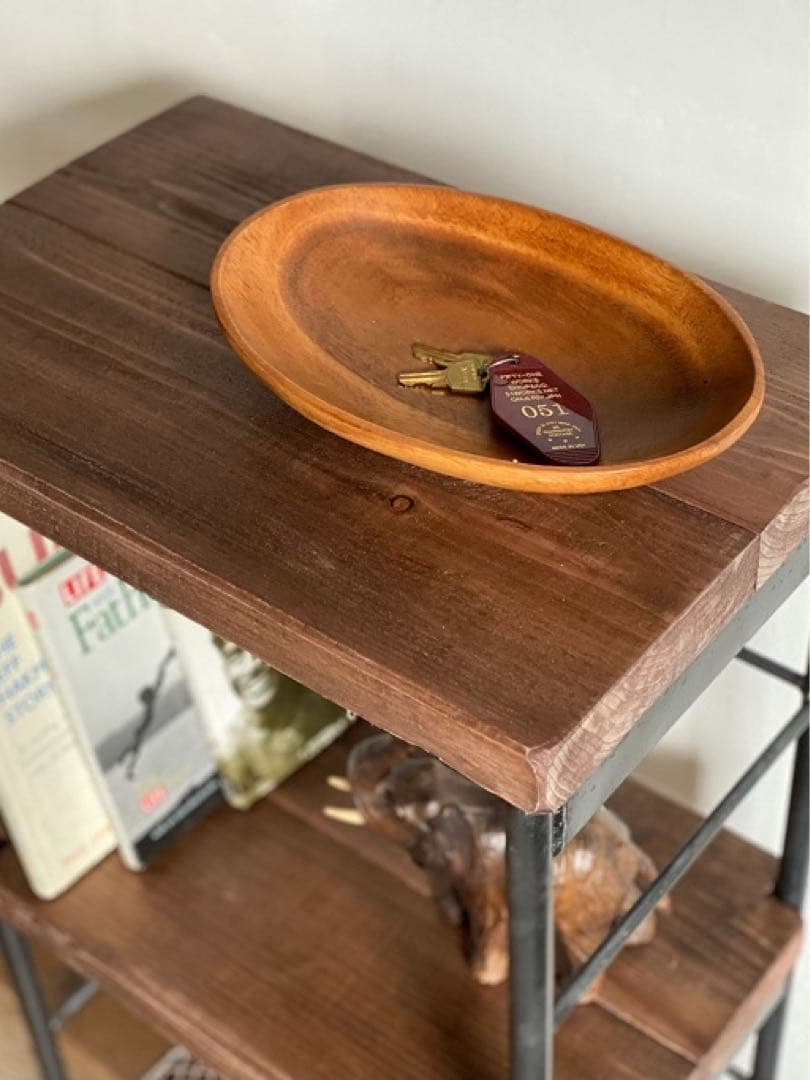 数量限定　特別価格　シェルフ　棚　ディスプレイ　エントランス　キッチン　古材