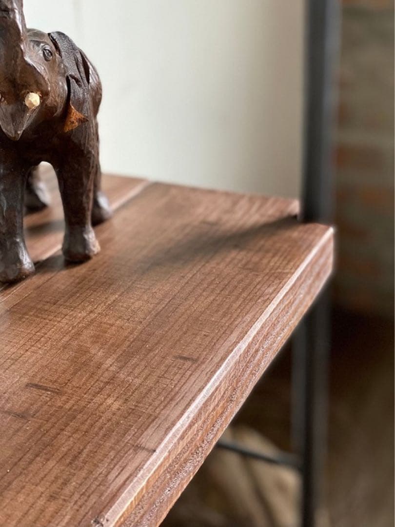 数量限定　特別価格　シェルフ　棚　ディスプレイ　エントランス　キッチン　古材