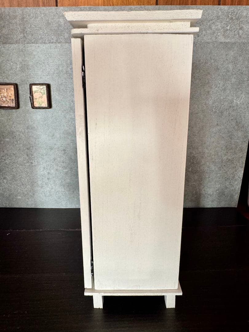 ミニチュアクローゼット　ブライス　アイシードール　木製クローゼット1/6スケール