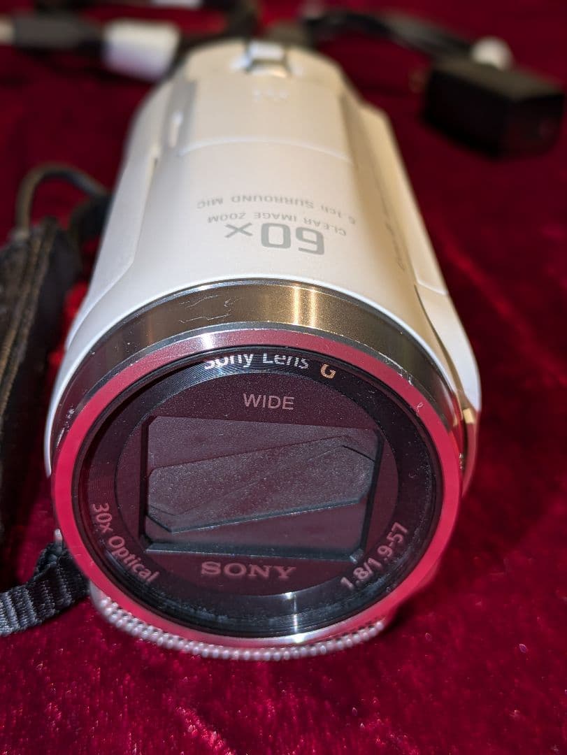 ソニー デジタルHDビデオカメラ HDR-CX675 （ホワイトカラー）