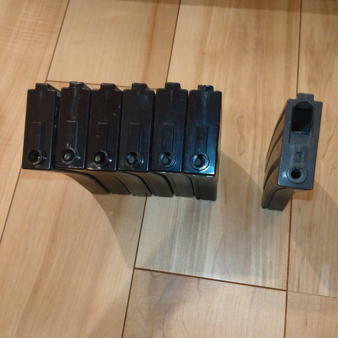 東京マルイ　M16 M4　純正ノーマルマガジン6個 多弾倉マガジン1個