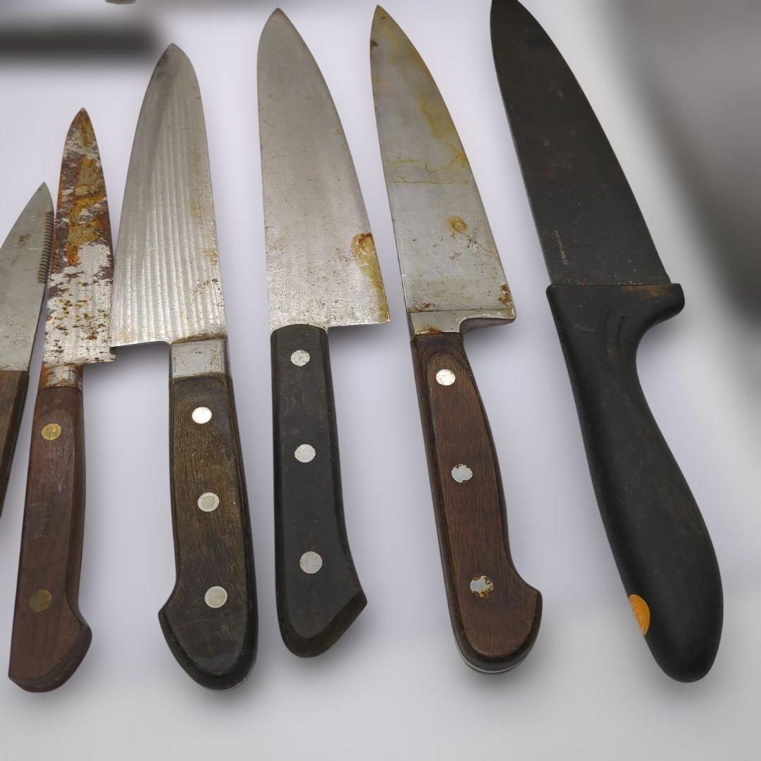 包丁セット 　包丁まとめ売り　業者向け　中古　使用感あり