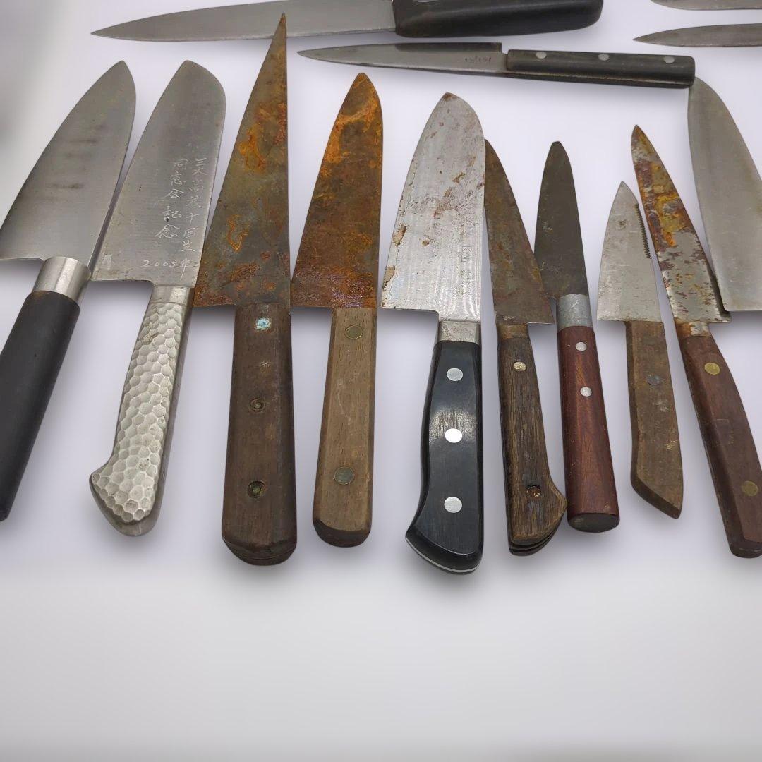 包丁セット 　包丁まとめ売り　業者向け　中古　使用感あり