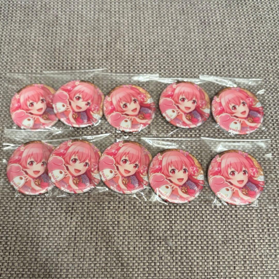 桃井愛莉 サンリオ 特典缶バッジ
