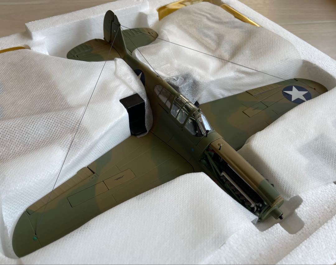 絶版新品希少GMP/ 1/35 P40Eウォーフォーク　太平洋航空基地ジオラマ付